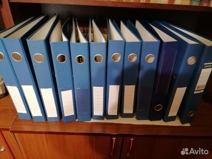 Папки канцелярские разные