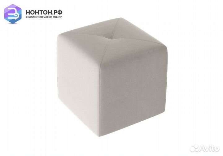 Пуф тип 6 бежевый