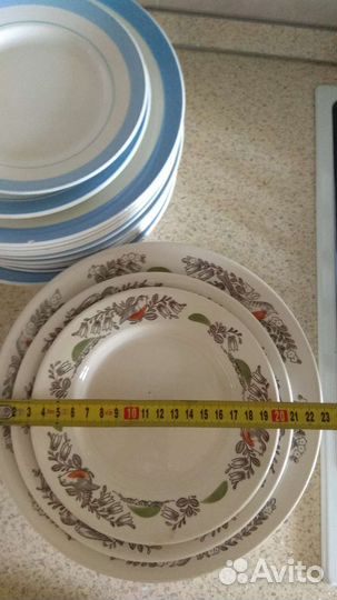 Тарелки, салатники, селёдочницы, супница