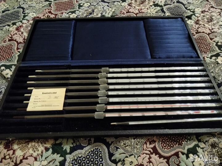 Лабораторные термометры mechanik prufgerate meding