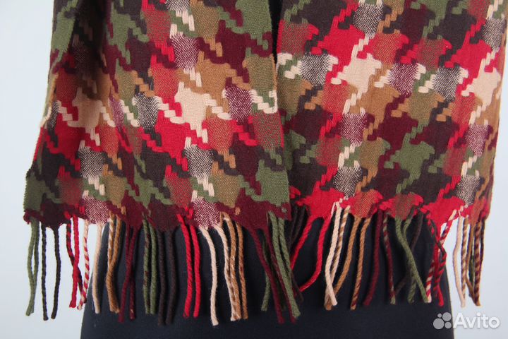 Rowlands шарф шерсть кашемир Made in Scotland