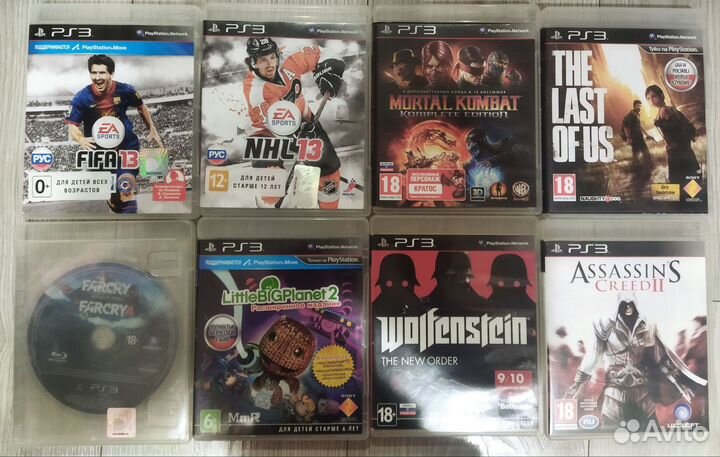 Игры (диски) на (для) приставки Sony PlayStation 3