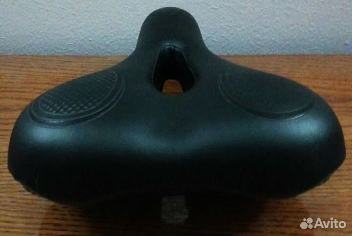 Мягкое комфортное велосипедное седло 265*220 мм