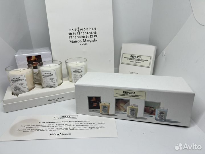 Набор парф. Свечей maison margiela. Оригинал
