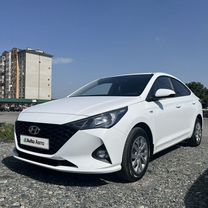 Hyundai Solaris 1.6 AT, 2021, 23 000 км, с пробегом, цена 1 750 000 руб.