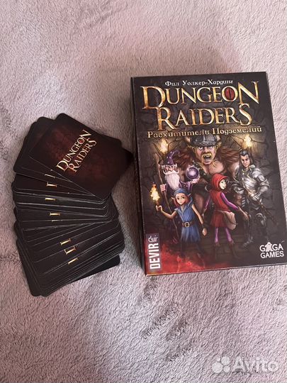 Настольная игра Dungeon Raiders расхитители
