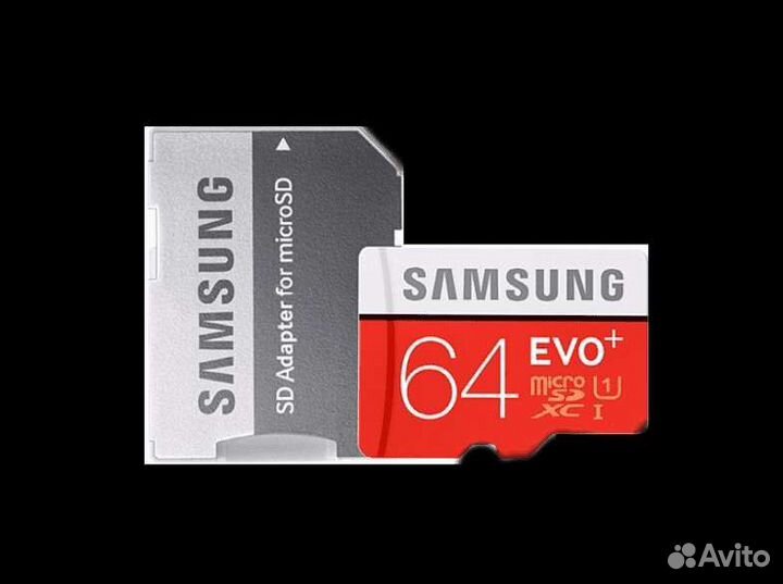 Карта памяти MicroSD 64gb