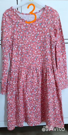 Комплект платьев для девочки 122-128