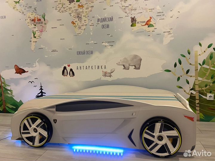 Кровать машина