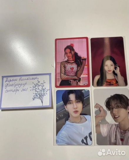 Официальные карты kpop