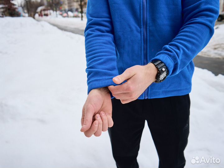 Зип худи флисовое