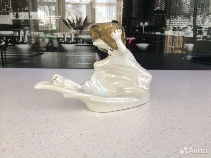 Фарфоровая статуэтка СССР Байкал и Ангара