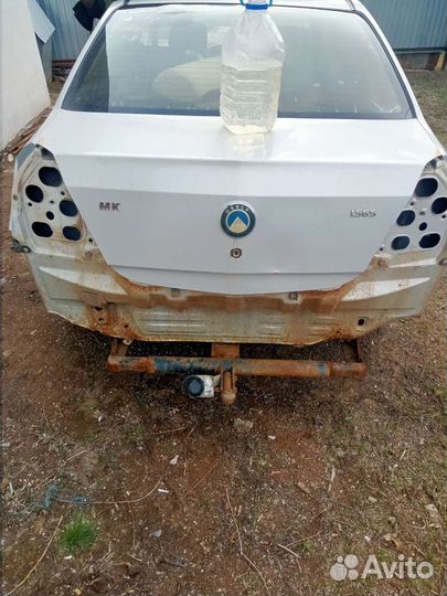 Багажник на geely мк