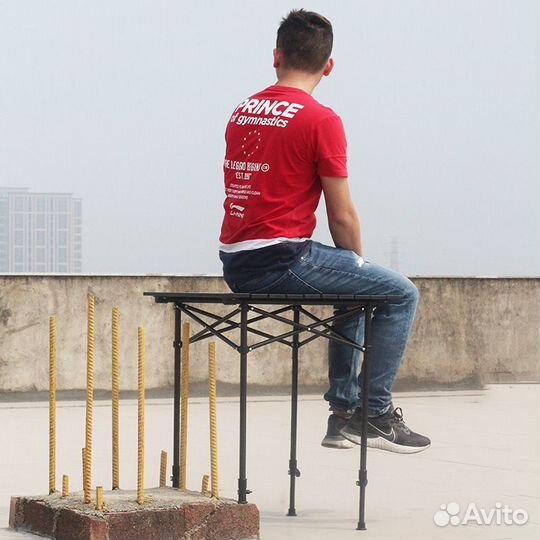 Столы складные туристические 70-120 см разные