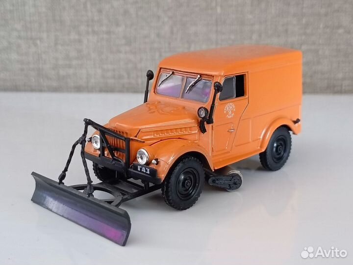 Газ-69 снегоуборочная машина от деагостини