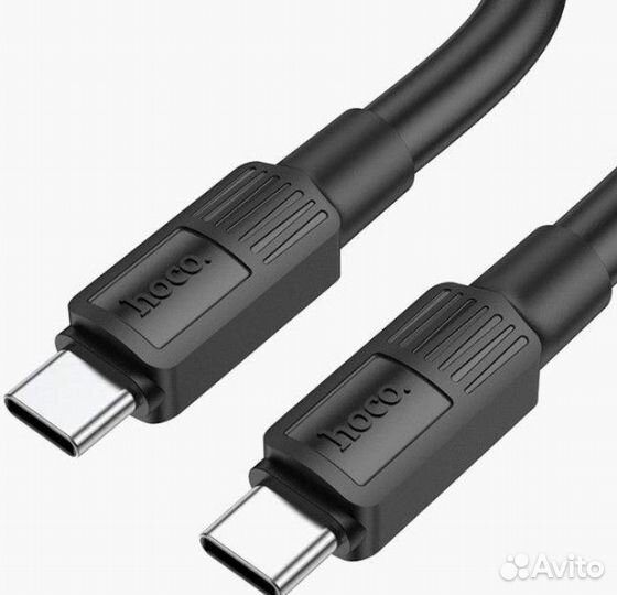 Кабель/type-C - type-C/круглый