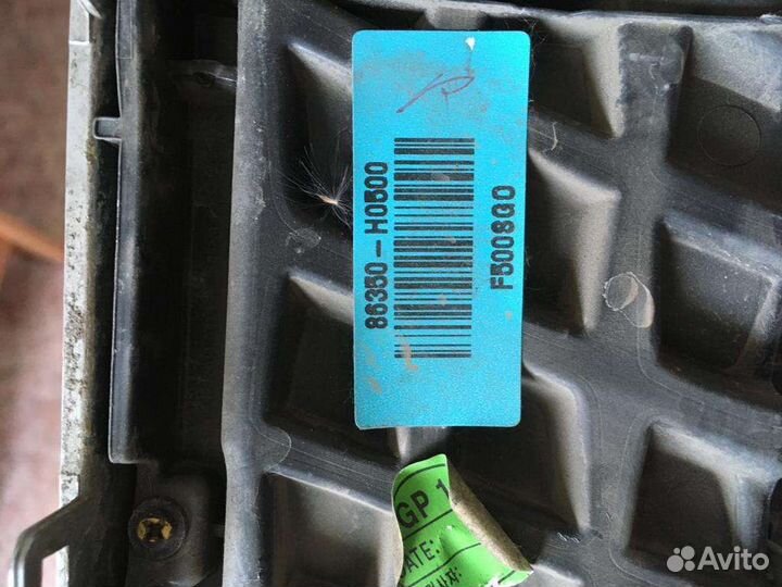 Kia Rio X-Line. Решётка радиатора 2017+