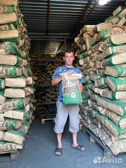 Древесный уголь в мешках от производителя