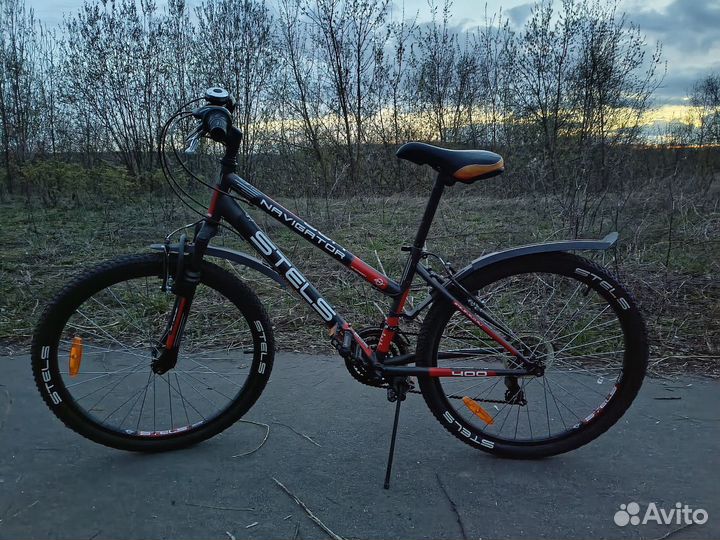 Велосипед бу stels navigator 400 2014 года