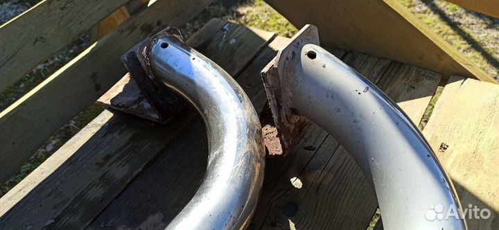 Кенгурятник и трубы на пороги на Ниву Chevrolet