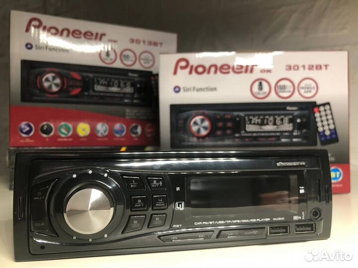 Автомагнитола Pioneer с bluetooth