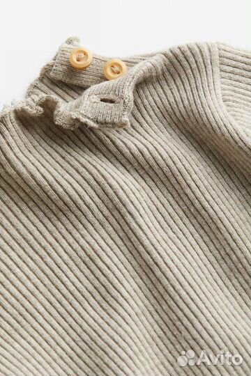 Комплект для девочки вязаный h&m, 86 размер, новое