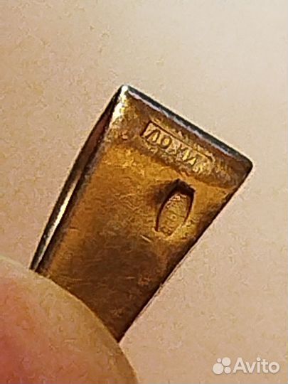 Кулон крест объёмный