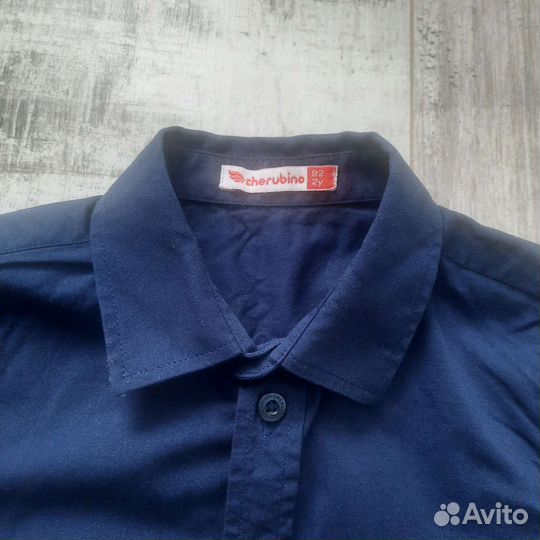 Рубашка для мальчика 86 92