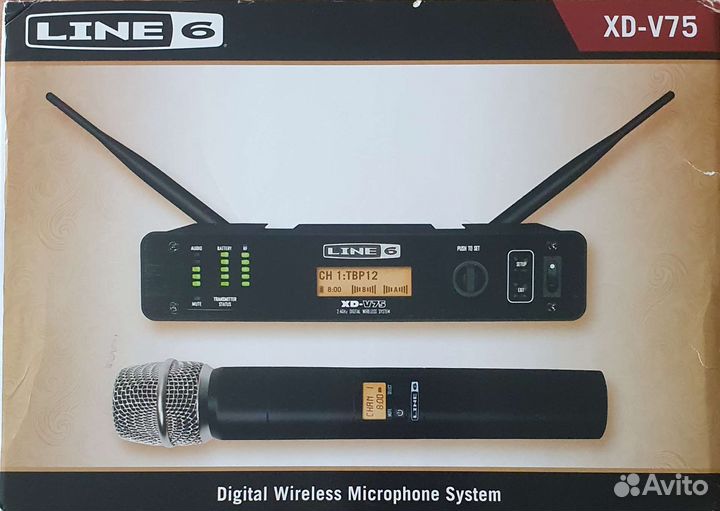 Цифровой микрофон Line 6 XD V75