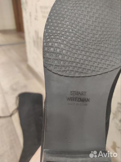 Stuart weitzman сапоги чулки 41рр