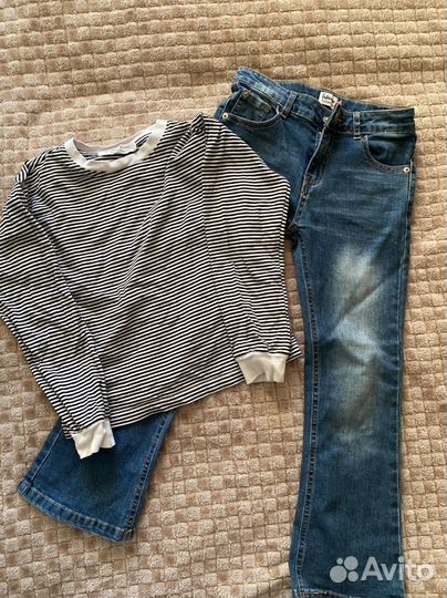 Вещи пакетом на девочку 128