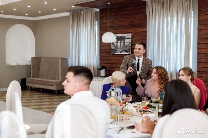 Ведущий на свадьбу, корпоратив, юбилей, выпускной