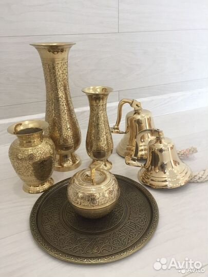 Рында Колокол Якорь Штурвал Латунь Подарок