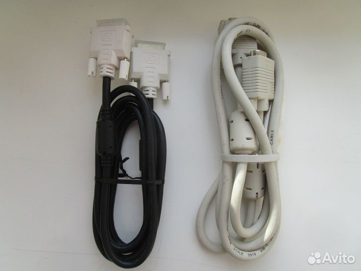 Кабель VGA и DVI 1.8 м