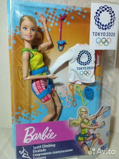Кукла Barbie скалолазка Tokio 2020 GJL75