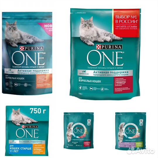 Сухой корм для кошек purina one