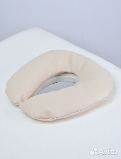 Подушка для лица на массажный стол (рогалик)