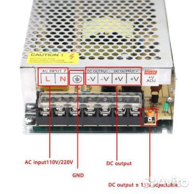 Блок питания 5v 20A