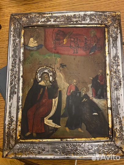 Икона северная роспись картина