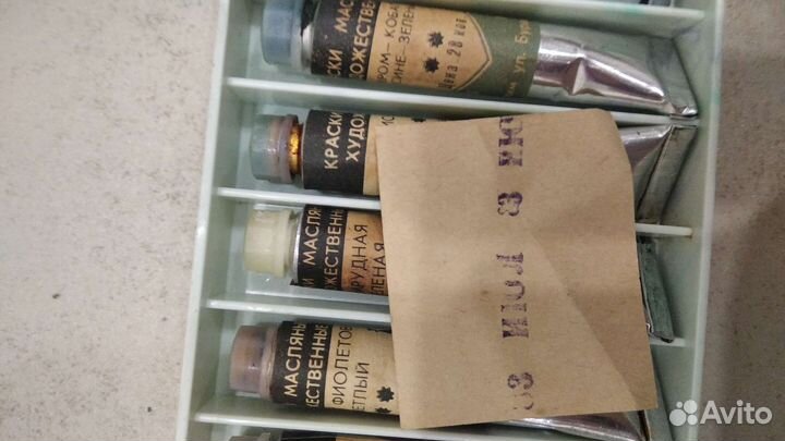 Масляные краски СССР