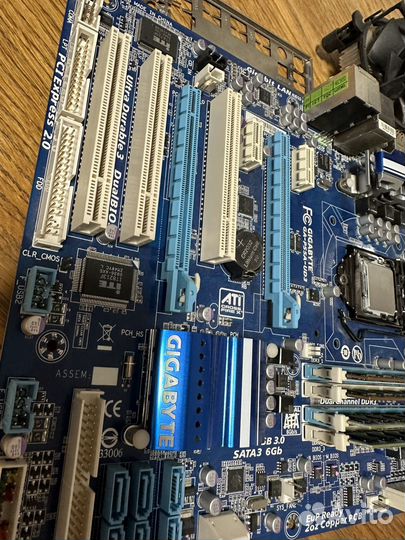 Материнская плата с процессором intel core i5