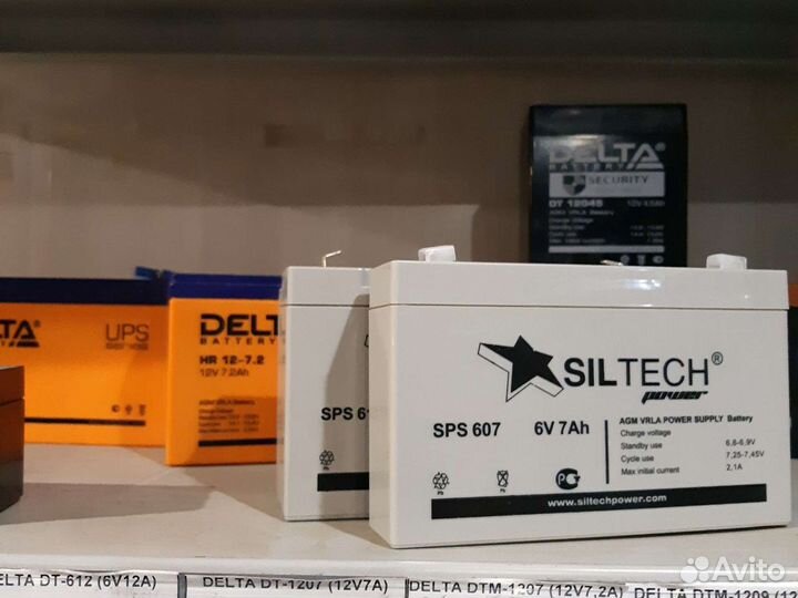 Аккумулятор Siltech SPS 607 (6V7A) д151ш35в94