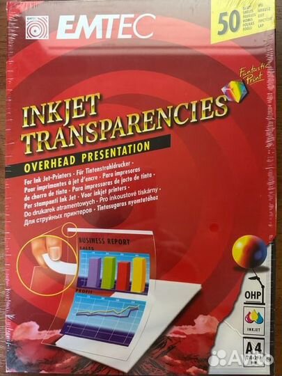 Пленка для цветной и ч/б печати на принтере