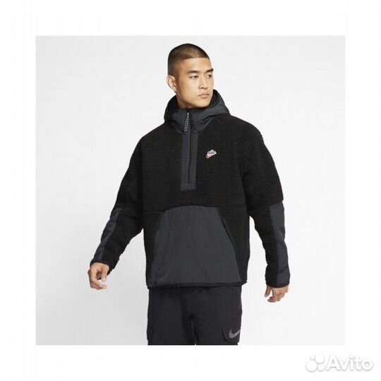 Nike Half-Zip Sherpa Hoodie / L-XL / Оригинал