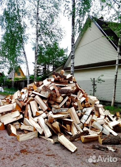 Дрова качественные от 1 куба любых древесных пород