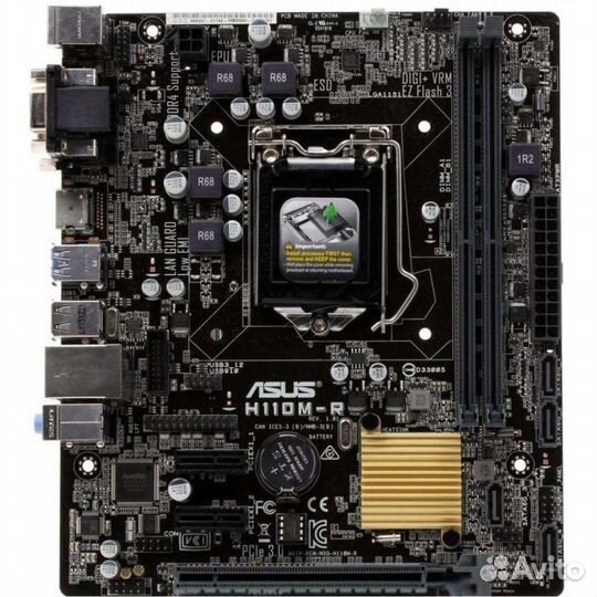 Материнская плата Asus h110-r ддр4
