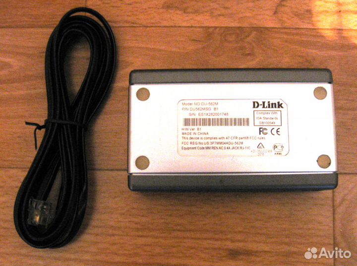 Модем D Link Modem DU 562M