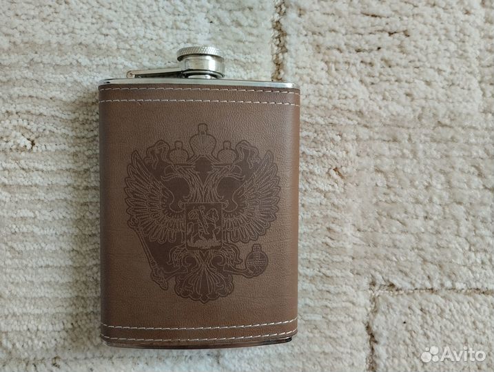 Мужской подарочный набор фляга, стопки