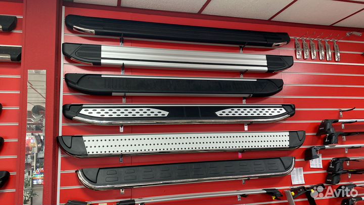 Пороги внешние площадки Volvo XC 60 2008-2017