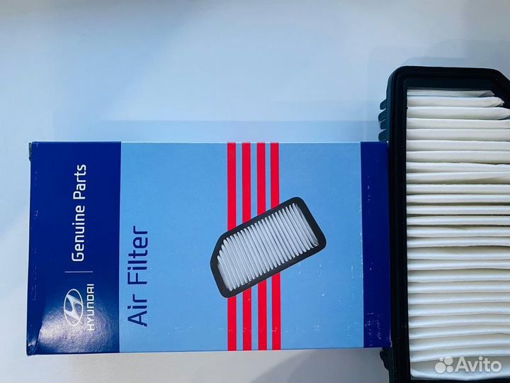 Воздушный фильтр kia rio, solaris
